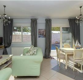 7 bedroom seaside villa with pool, Kassiopi, sleeps 13